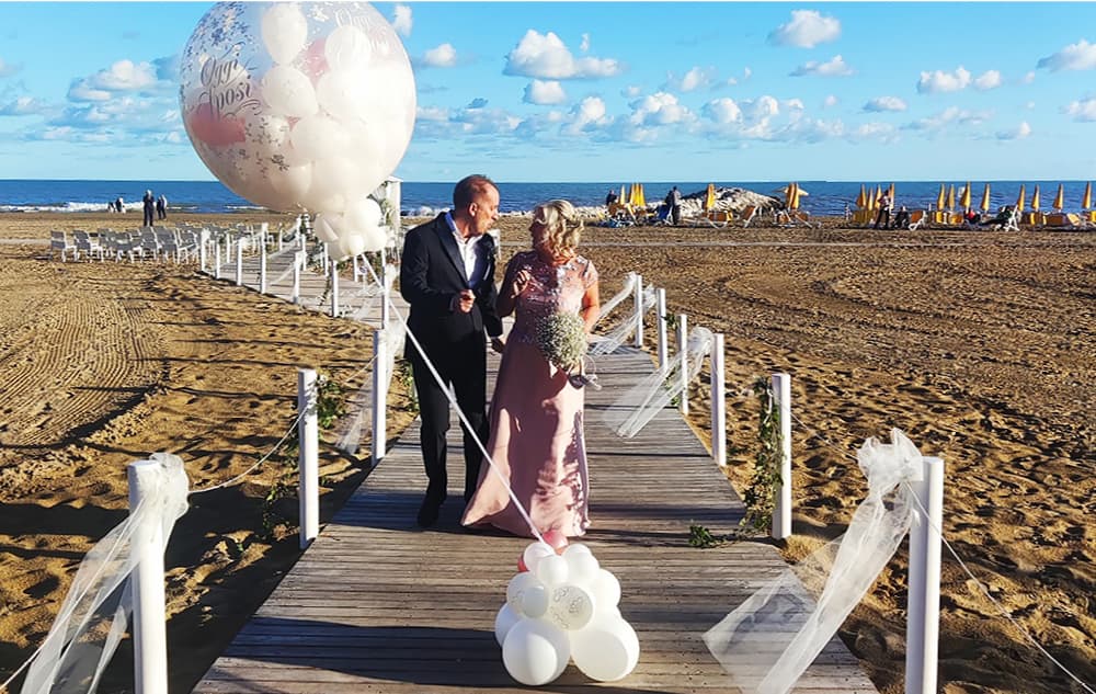 Matrimonio in spiaggia